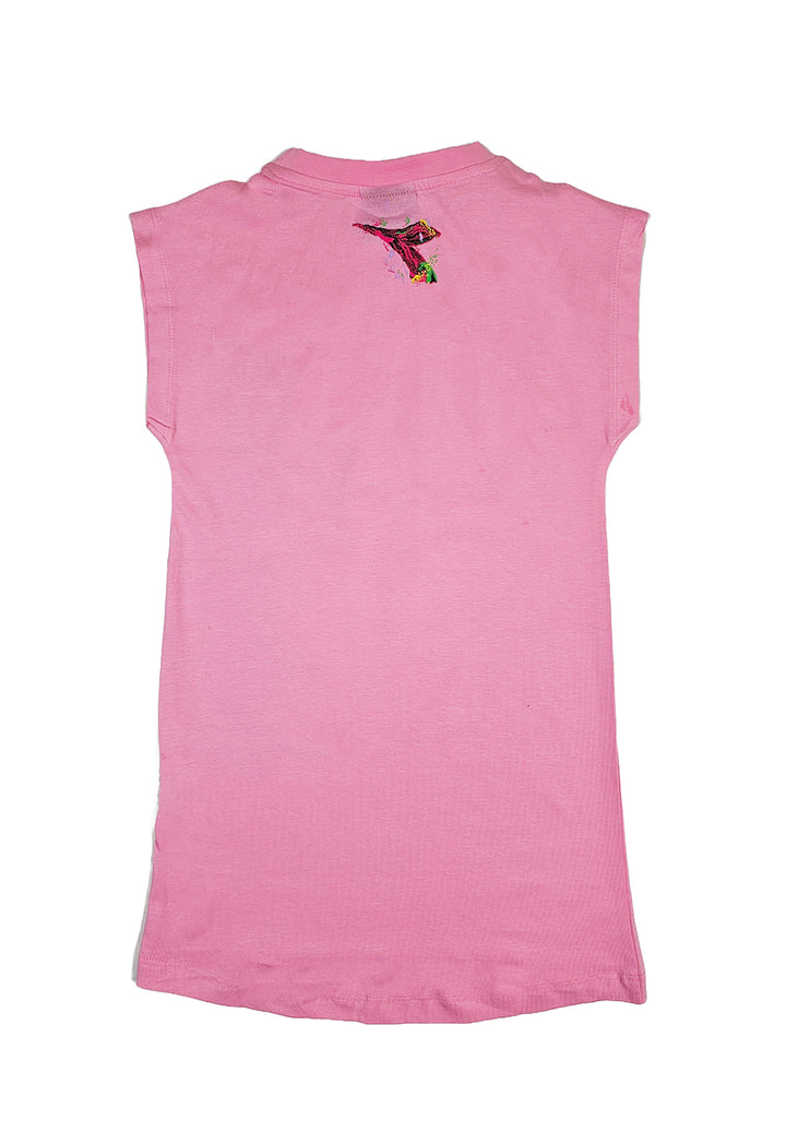 Vestito rosa per bambina