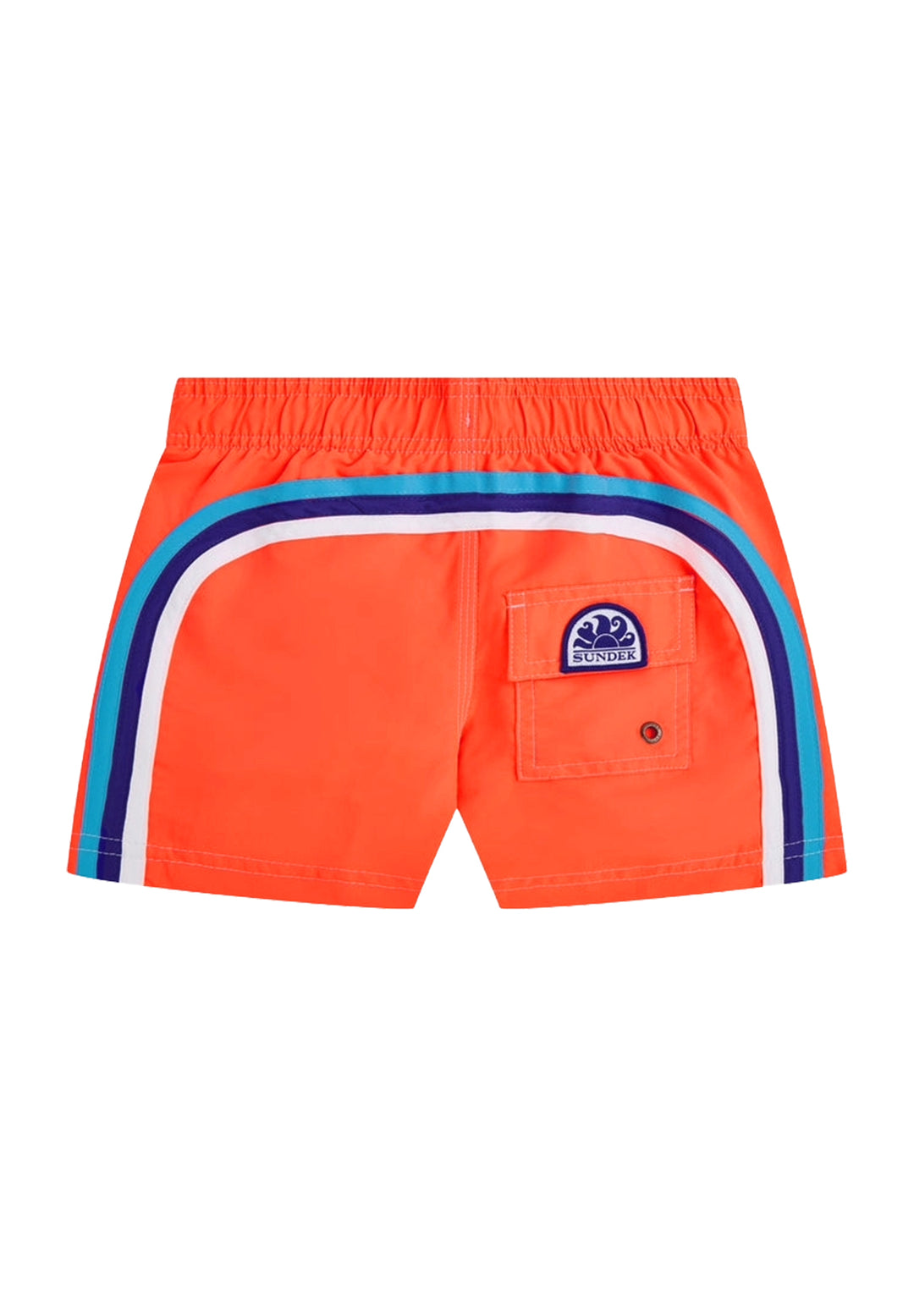 Costume boxer arancione fluo per bambino