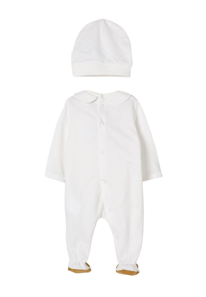 Set aus weißem Baby-Body für Mädchen