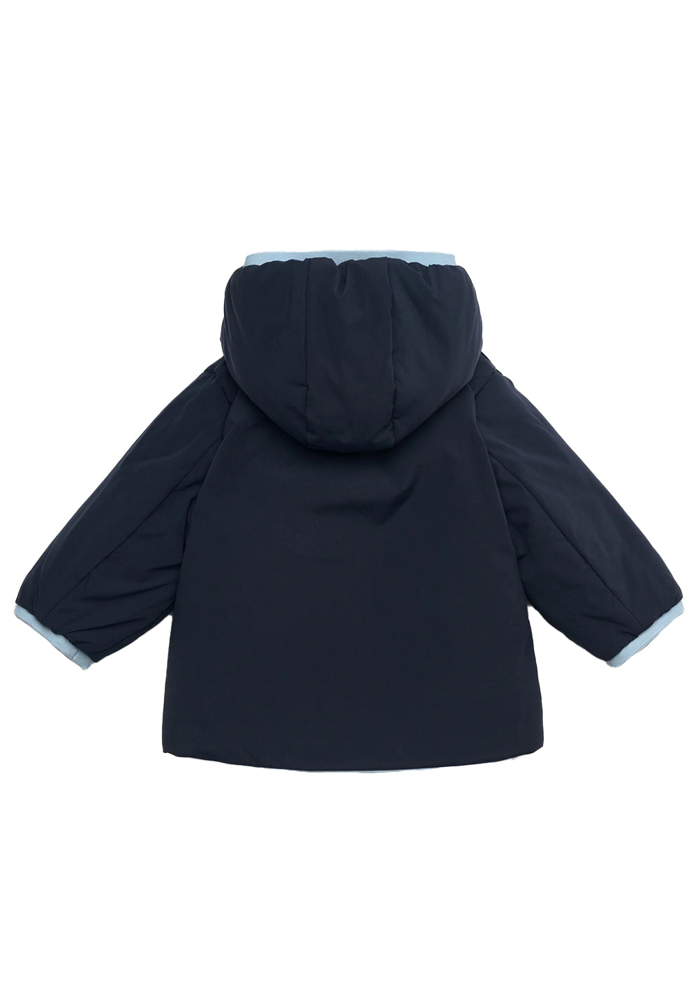 Light blue reversible jacket for children