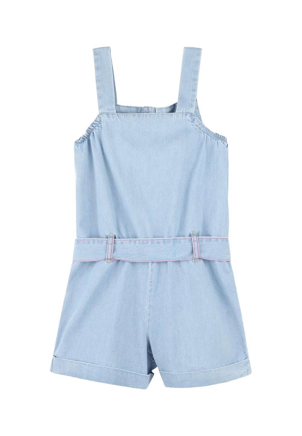 Tuta blu denim per bambina