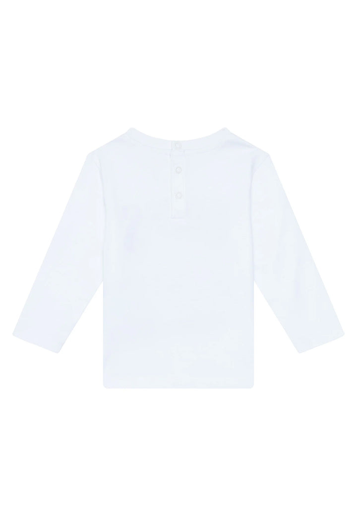 T-shirt bianca per neonato