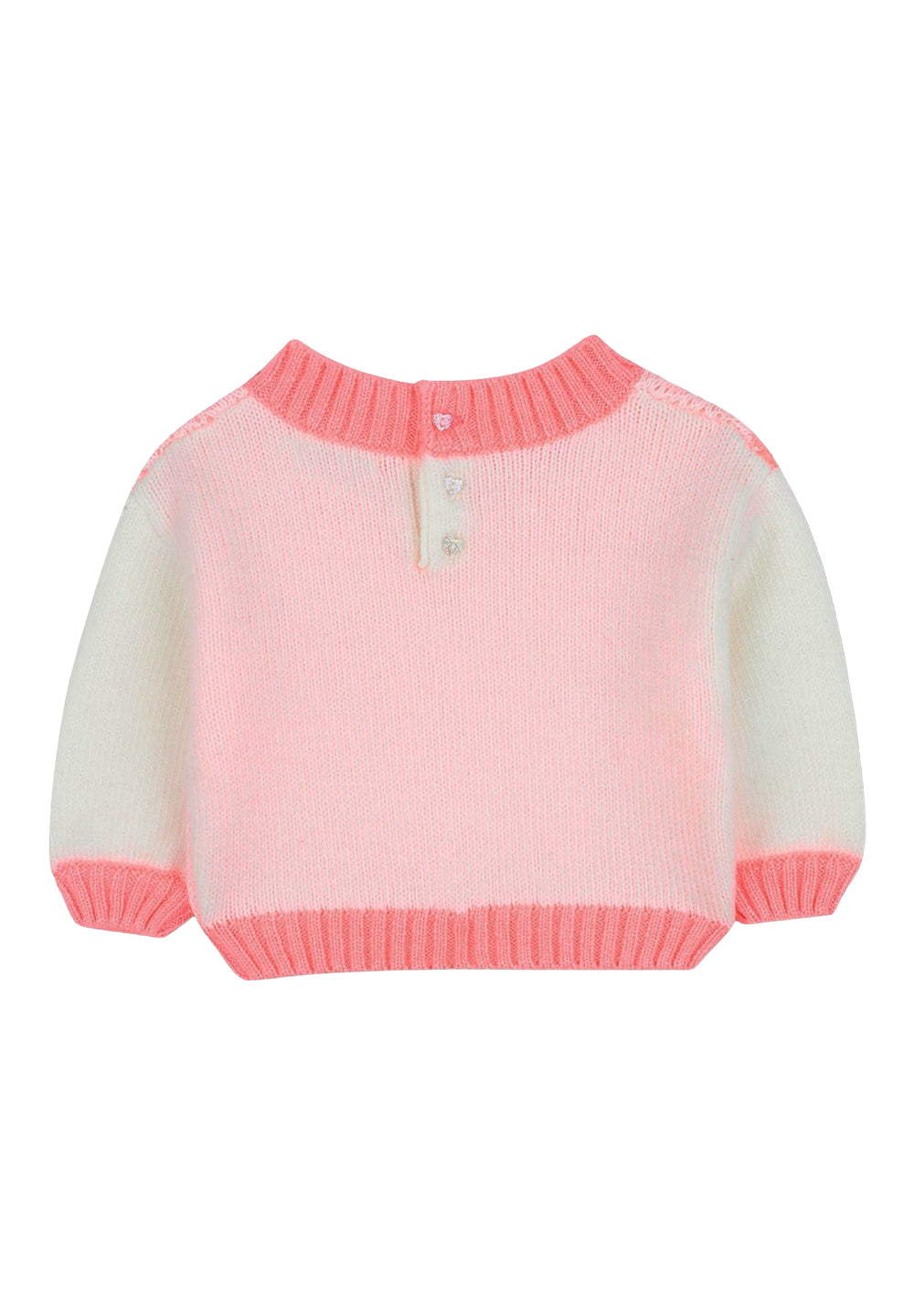 Maglione rosa per bambina