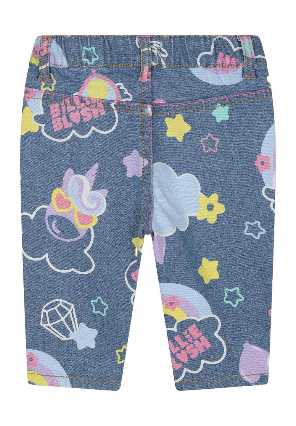 Jeans blu denim per bambina