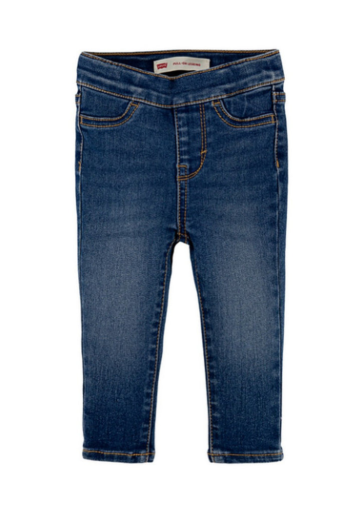 Jeans blu denim per neonato