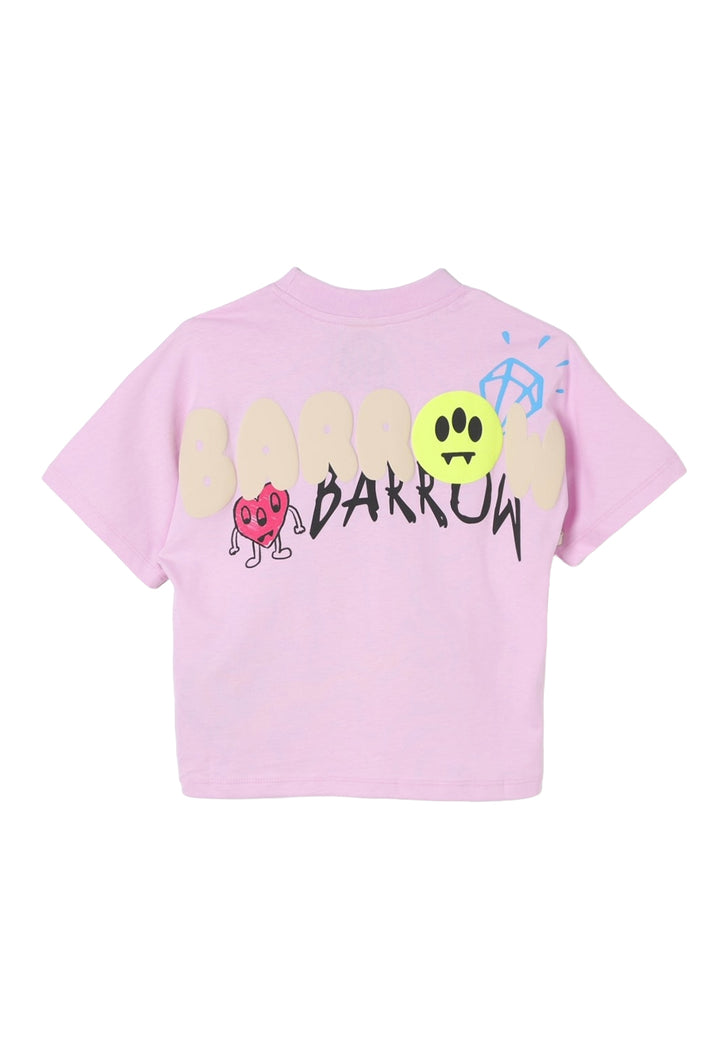 T-shirt rosa per bambina