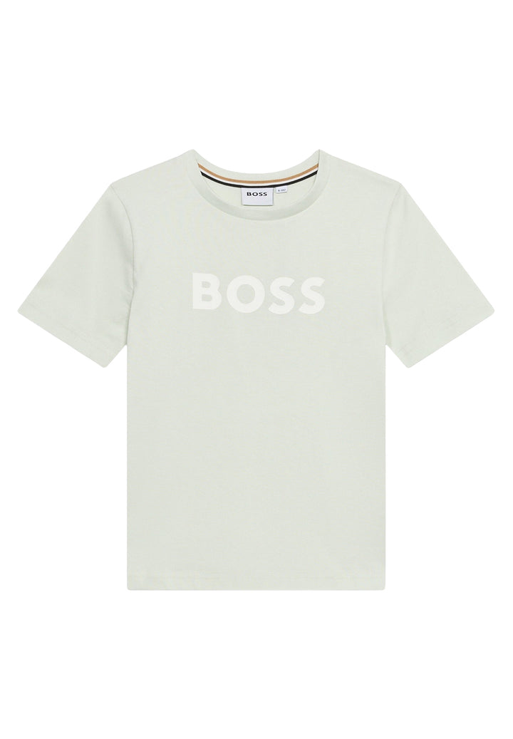 T-shirt verde per bambino