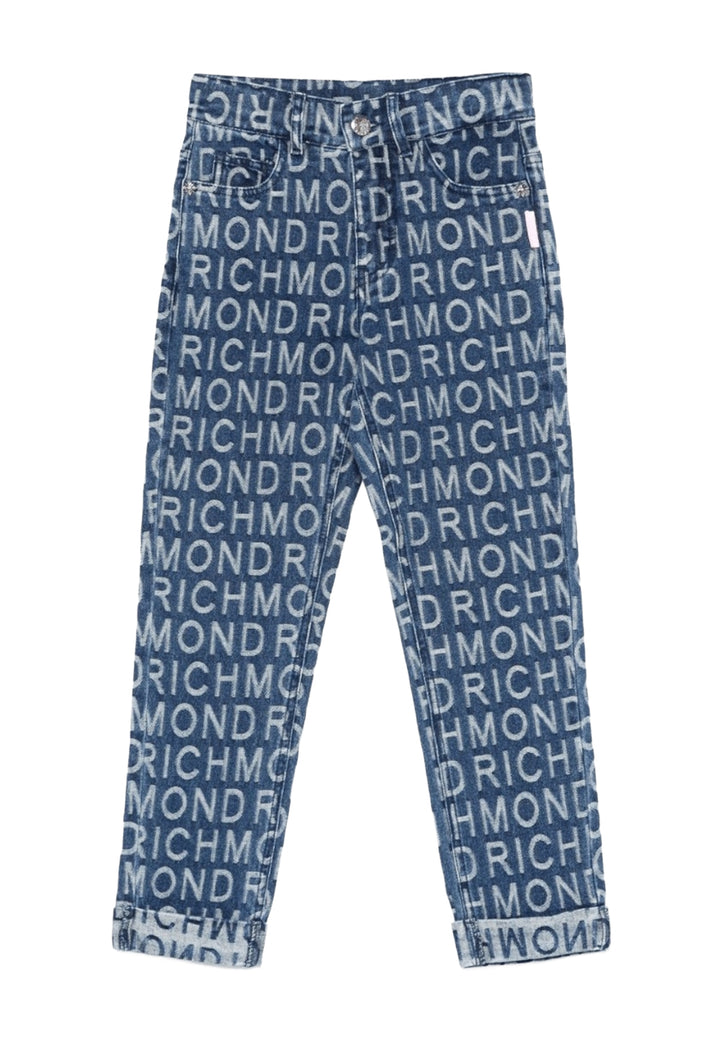 Jeans blu denim per bambina