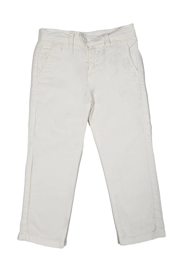 Pantalone crema per neonato