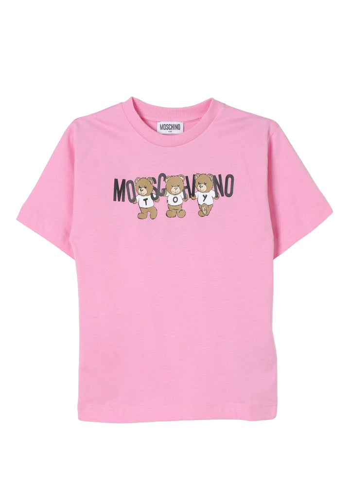 T-shirt rosa per bambina