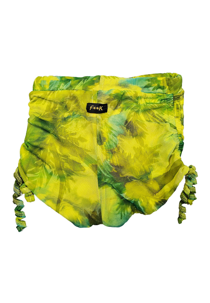 Short verde per bambina