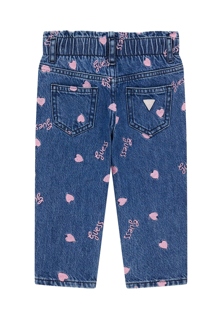 Jeans blu denim per bambina