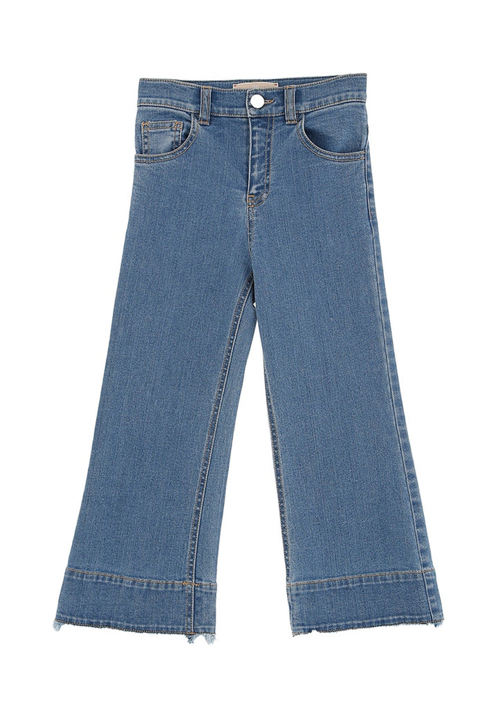 Jeans blu denim per bambina