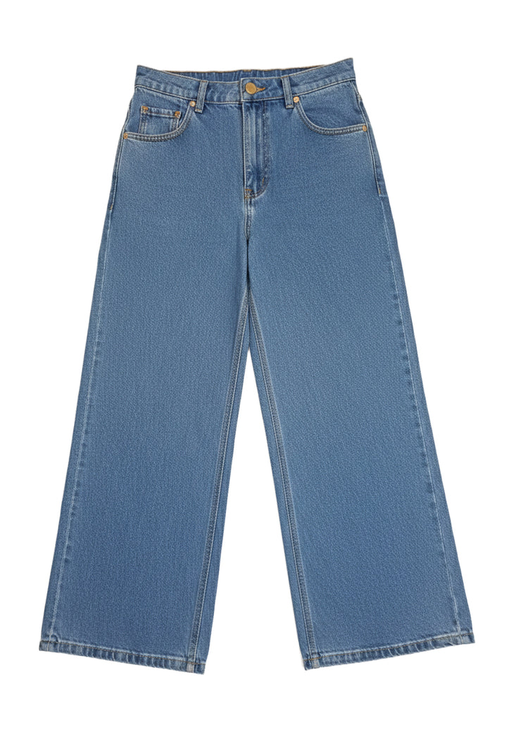 Jeans blu denim per bambina