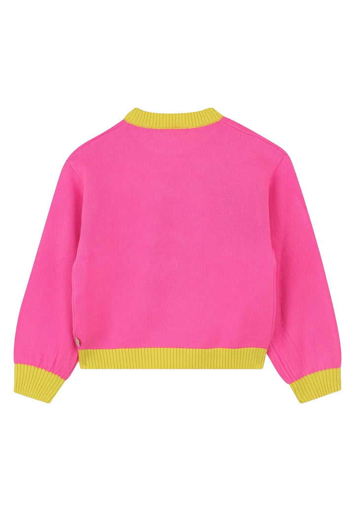 Maglione fuxia per bambina