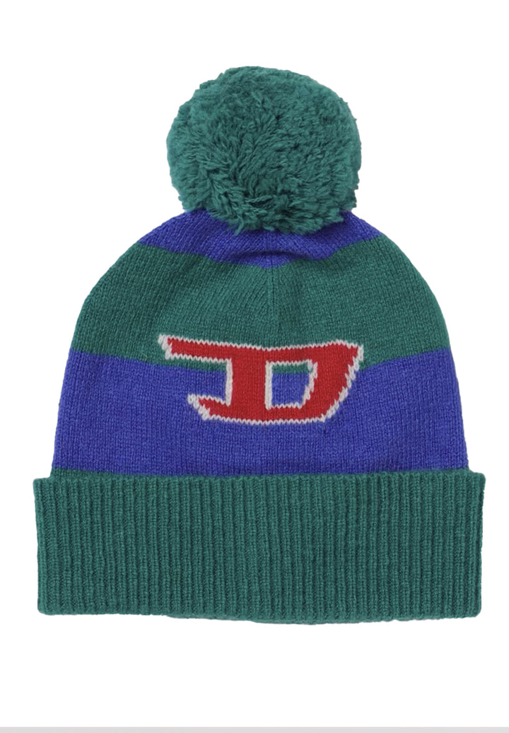 Cappello verde-blu per bambino