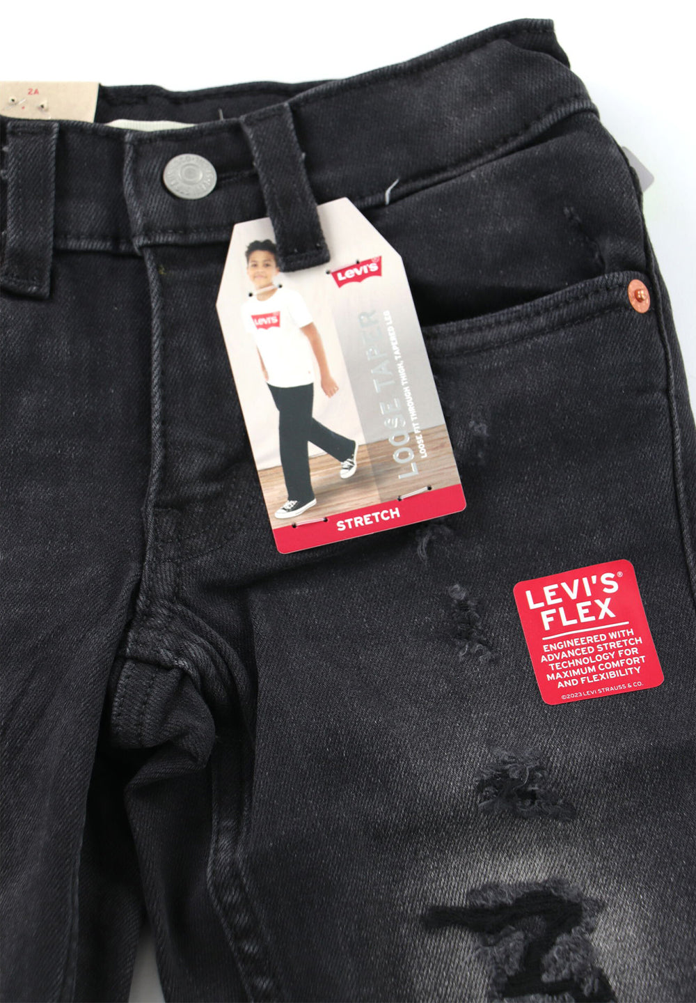 Schwarze Jeans für Jungen