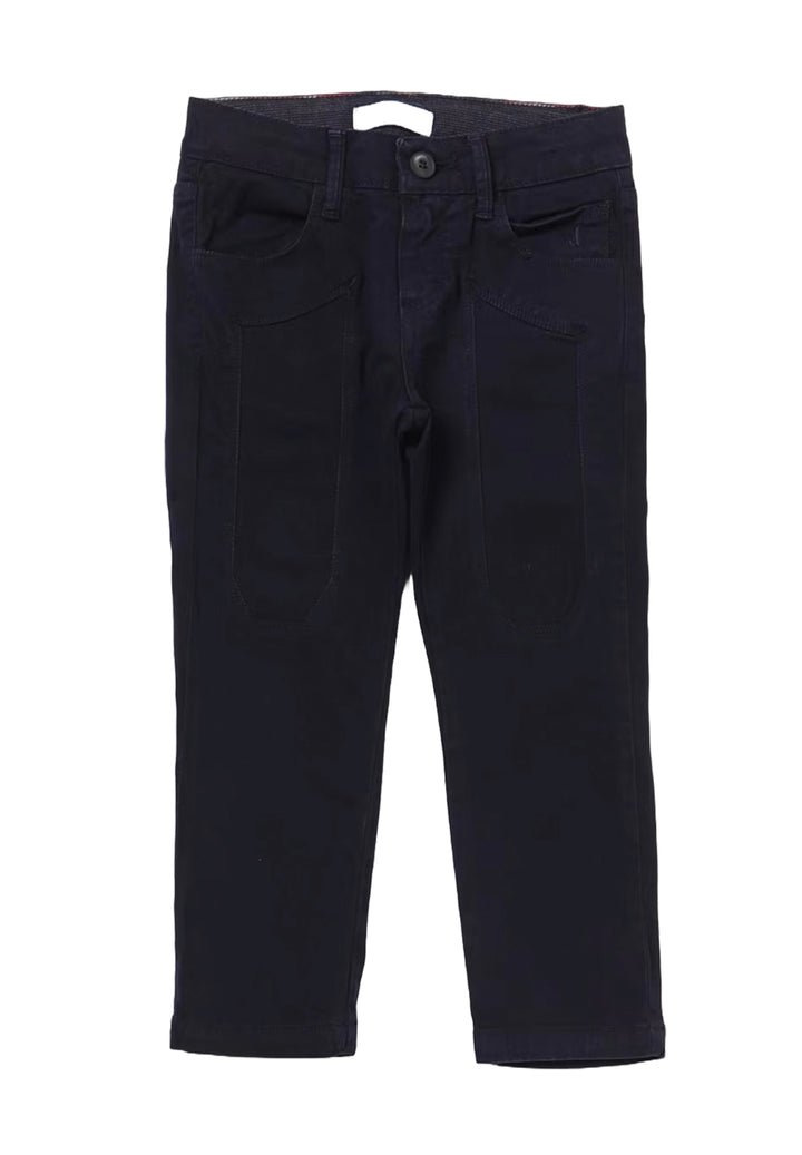 Navy blue trousers for newborns