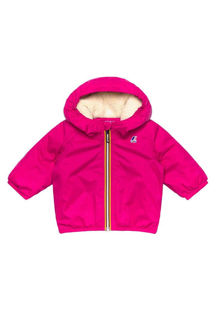 Fuchsia jacket for baby girl