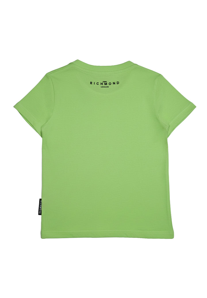 T-shirt verde per neonato