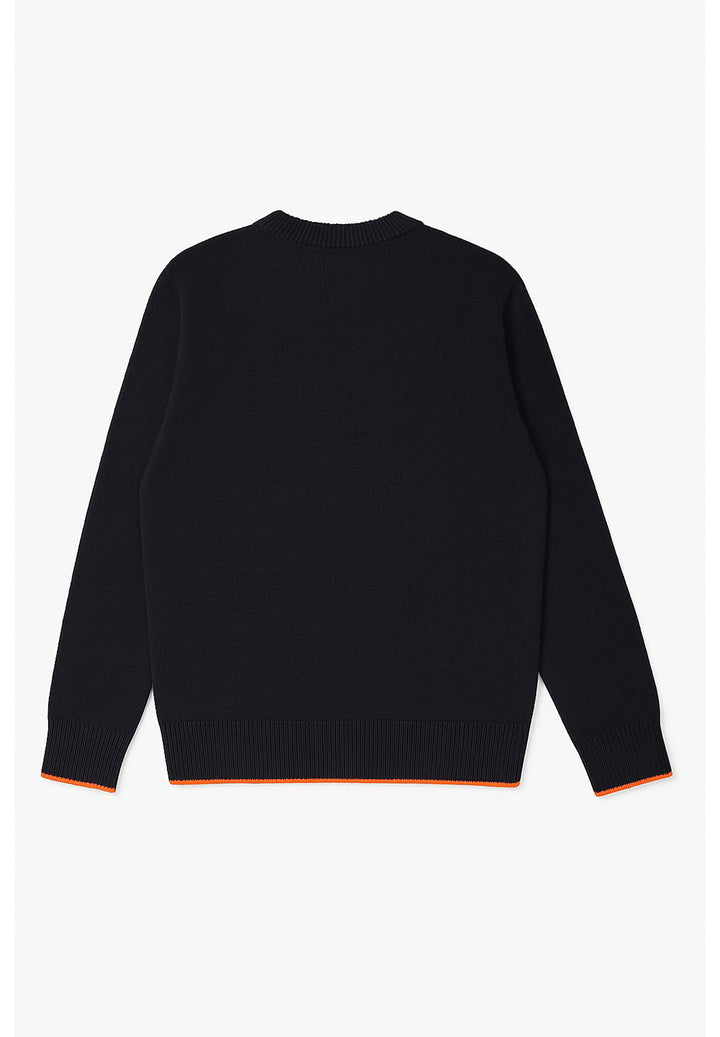 Maglione nero per bambino
