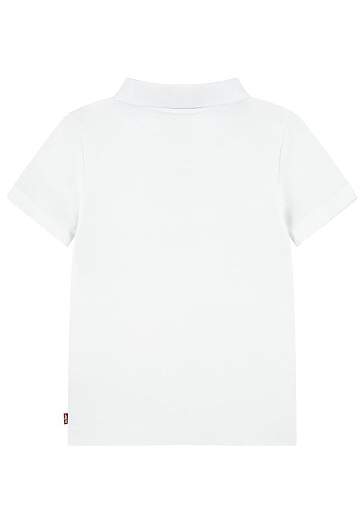 White polo shirt for children