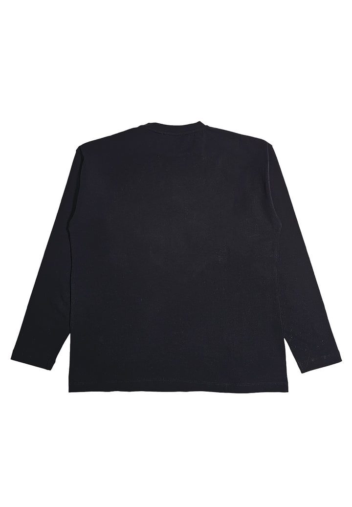T-shirt nera per bambina