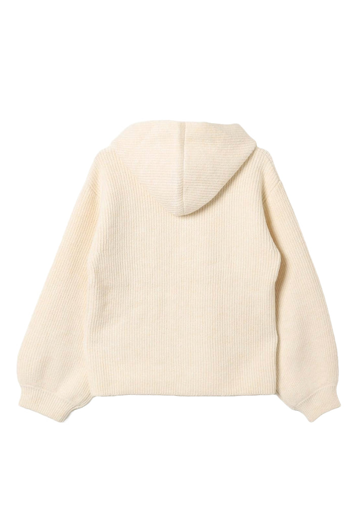 Maglione crema per bambina