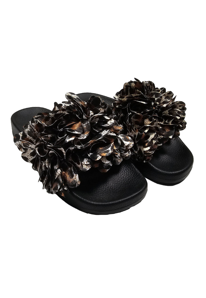Ciabatte leopardate per bambina