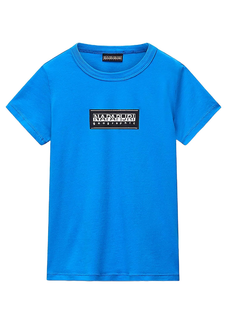 T-shirt blu per bambino