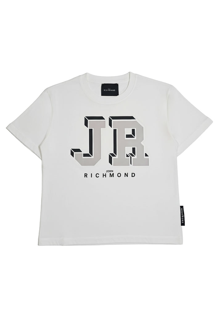 T-shirt bianca per bambino