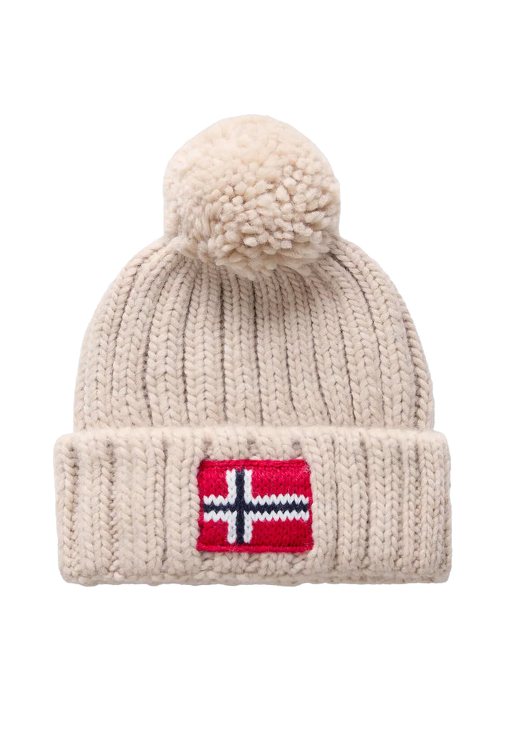 Cappello beige per bambina