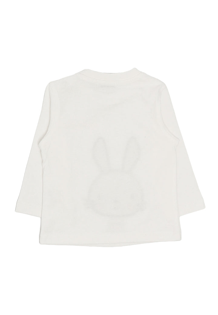 T-shirt bianca per neonato