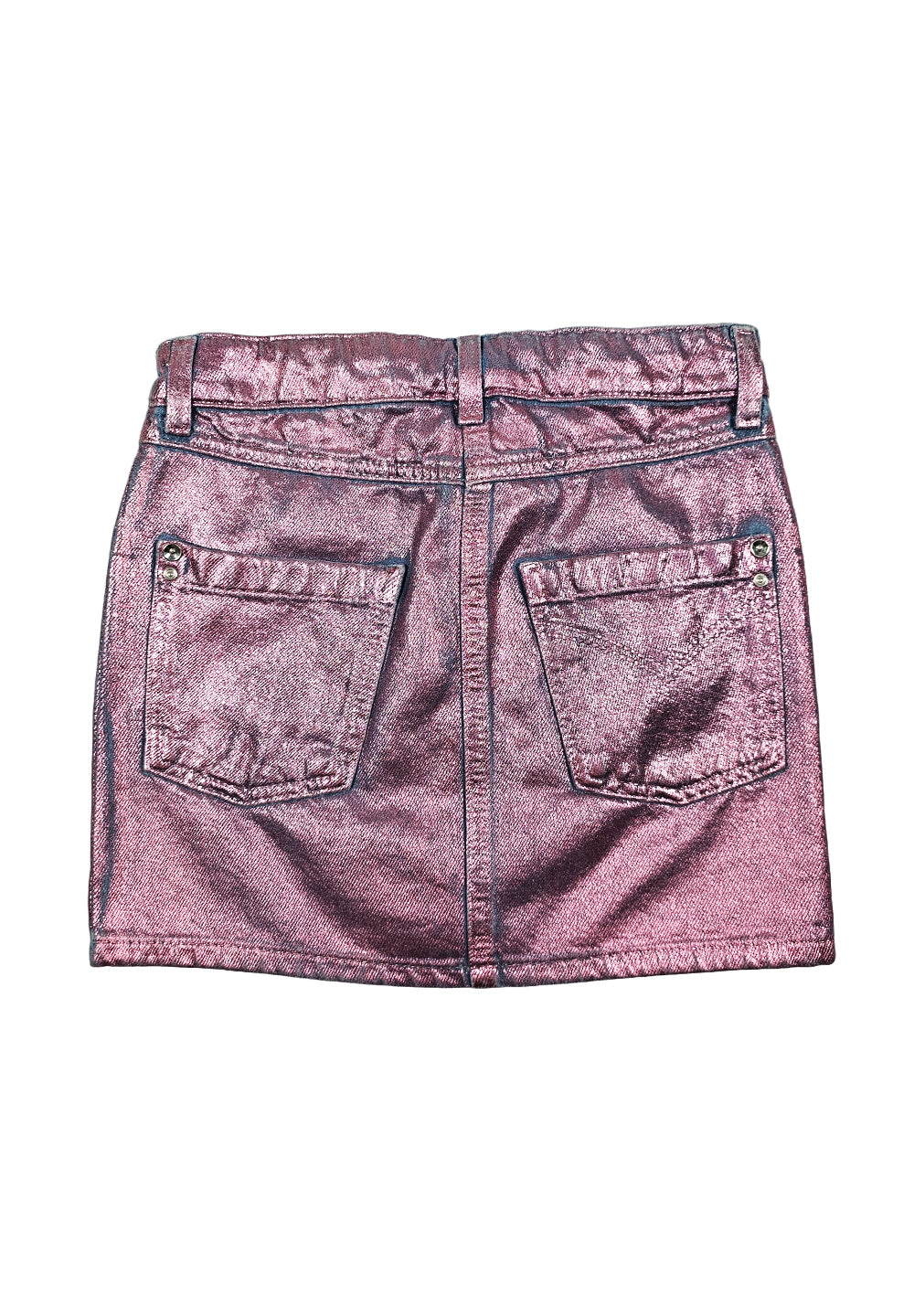Gonna denim rosa per bambina