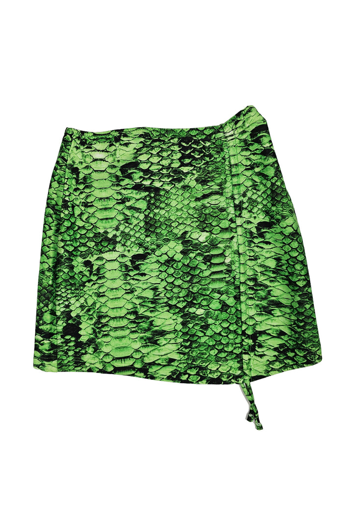 Gonna verde per bambina