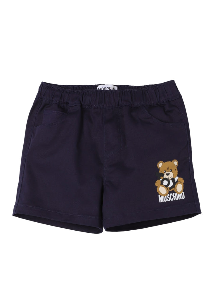 Short blu navy per neonata