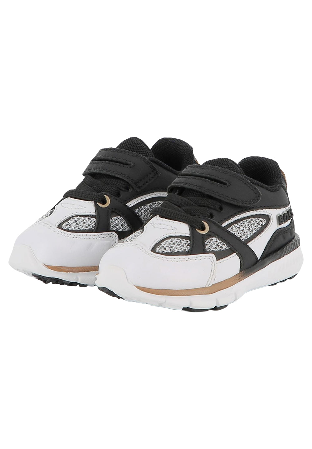 Scarpe bianco-nero per bambino