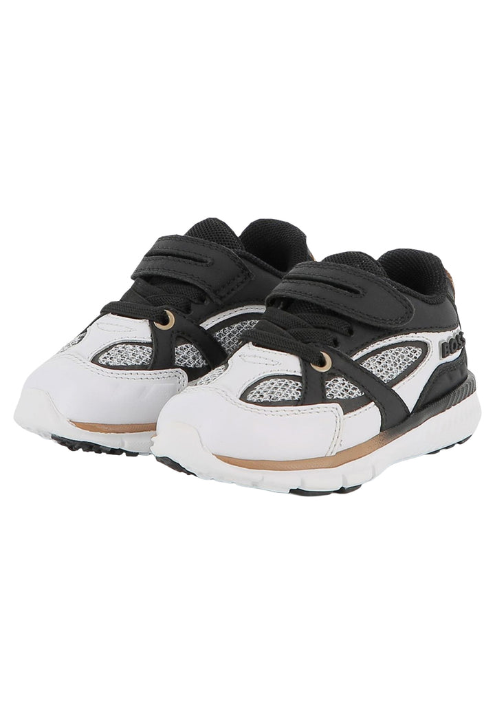 Scarpe bianco-nero per bambino