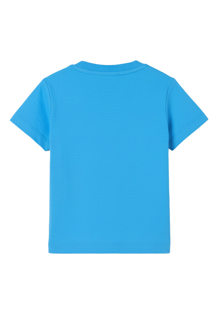 T-shirt celeste per neonato