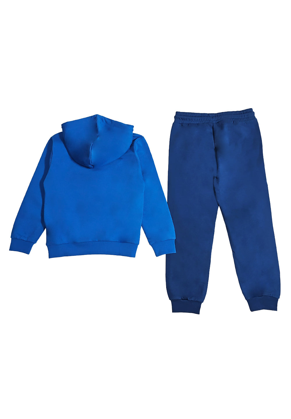 Completo felpa blu per bambino