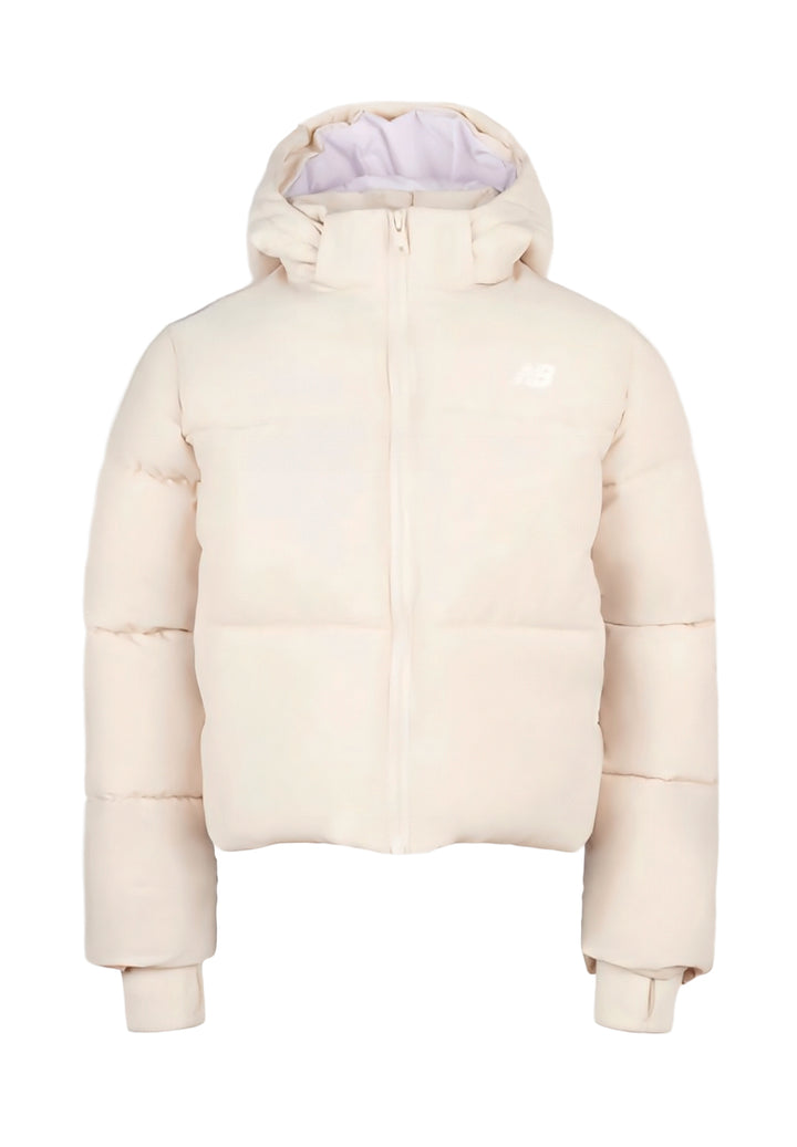 Giubbotto beige per bambina