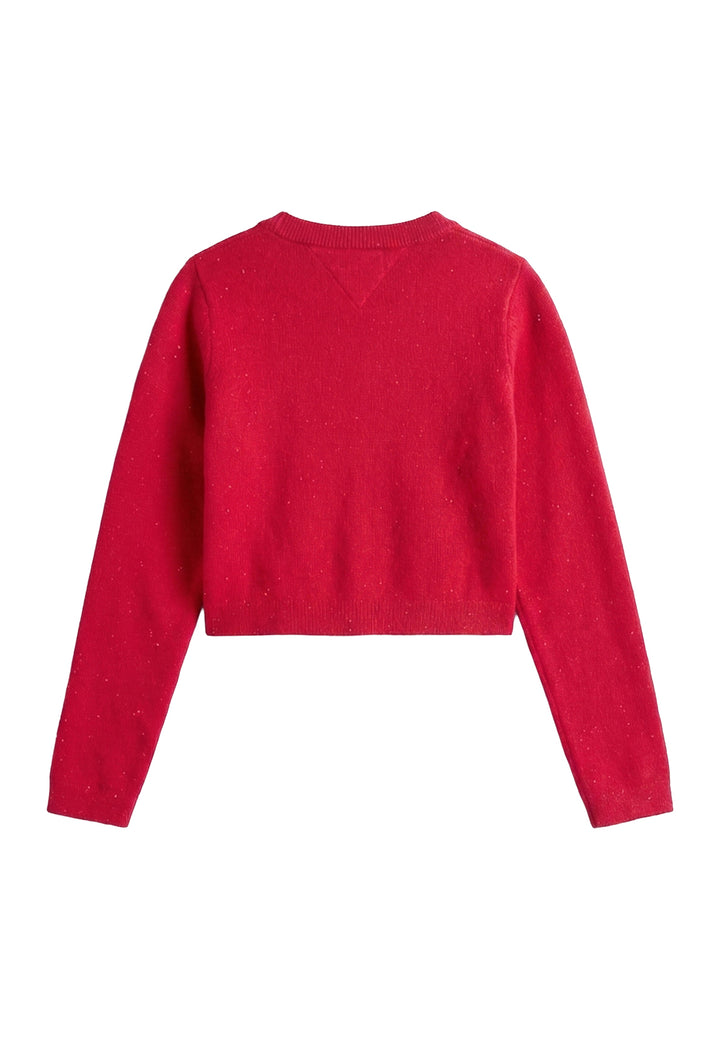Cardigan rosso per bambina
