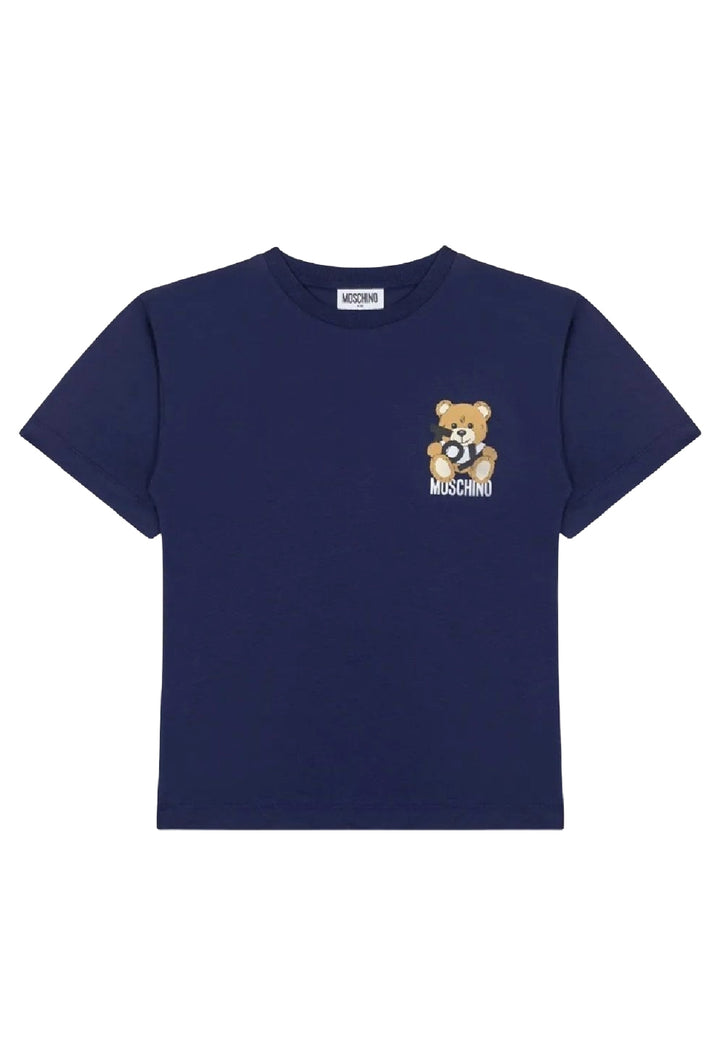 T-shirt blu per bambino