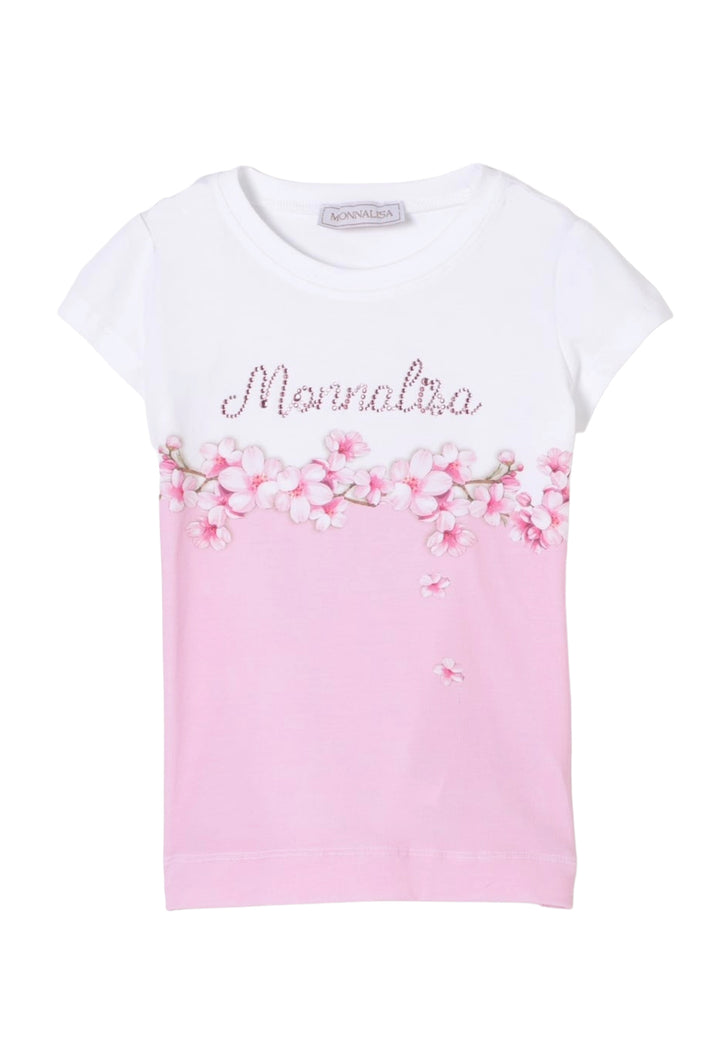 Weißes T-Shirt für Mädchen