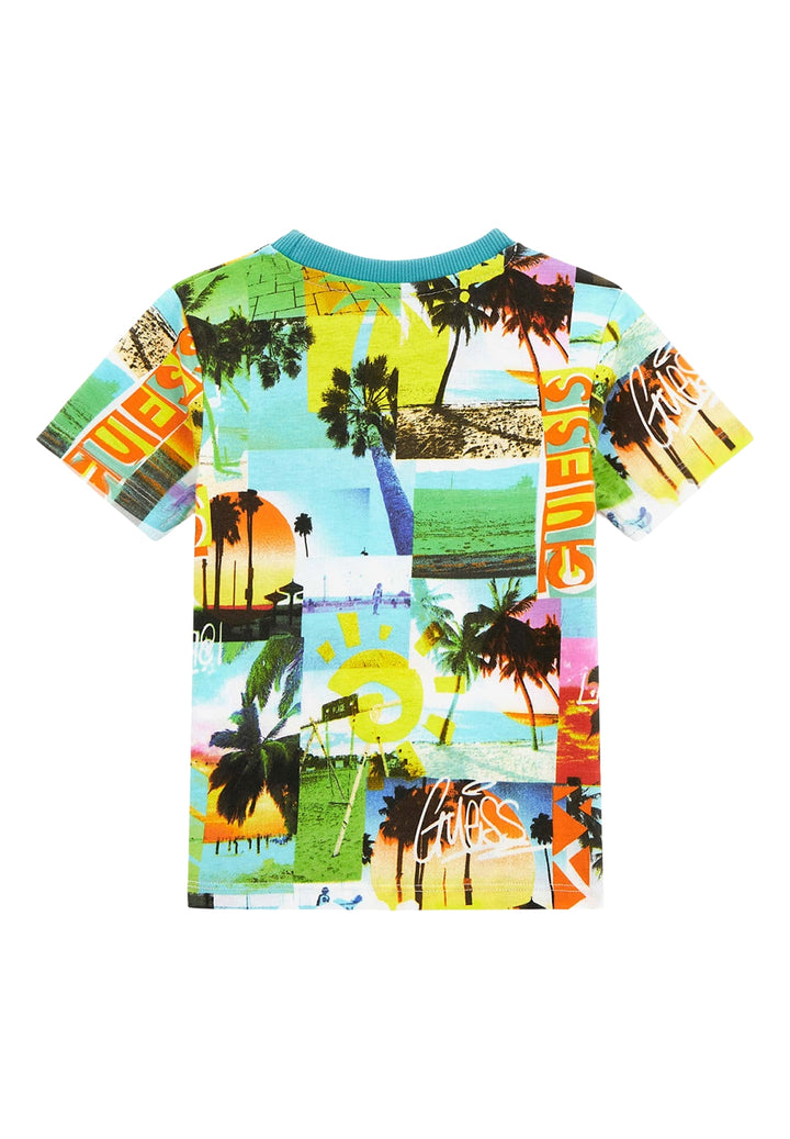 T-shirt multicolor per bambino