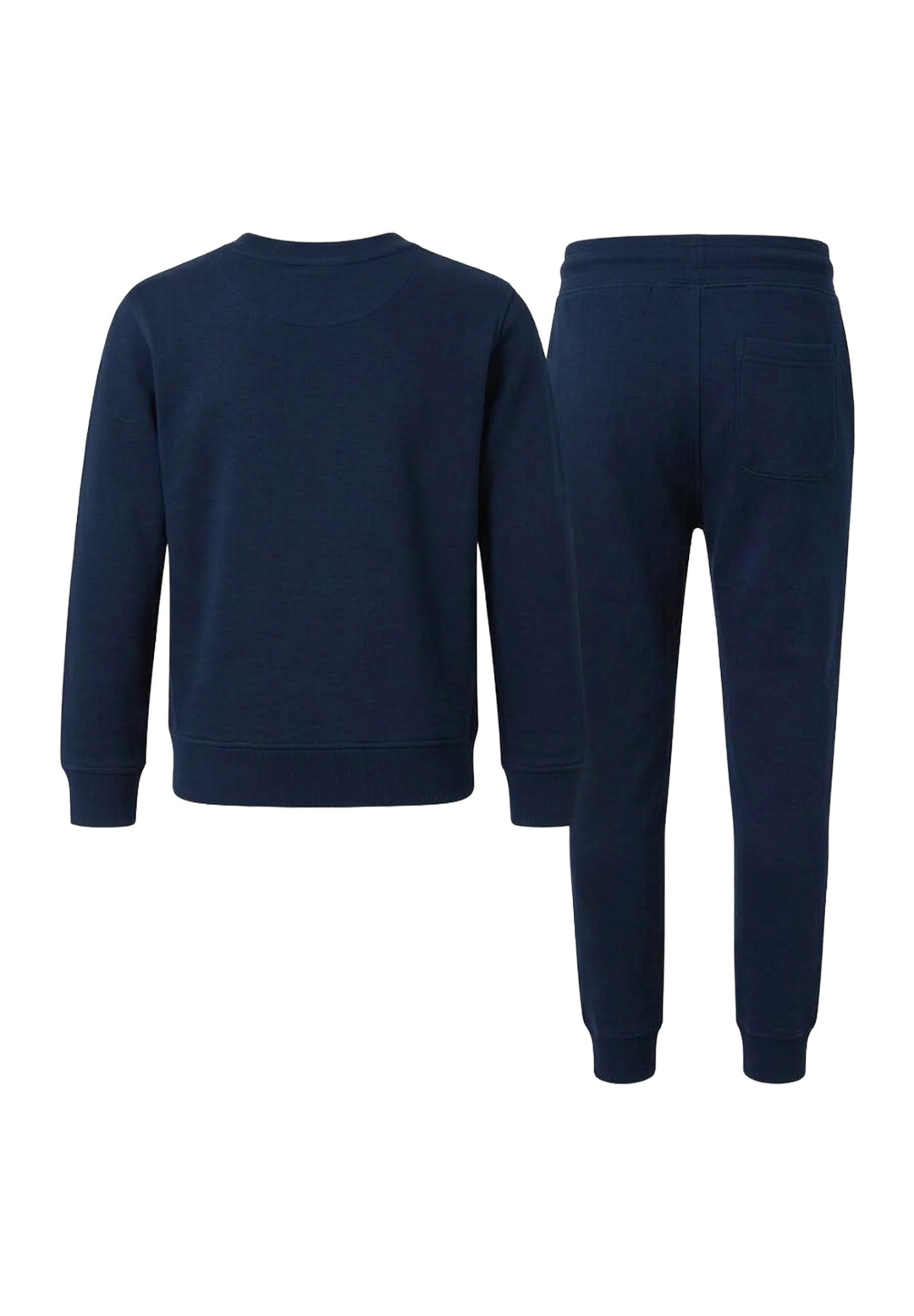Completo felpa blu navy per bambino
