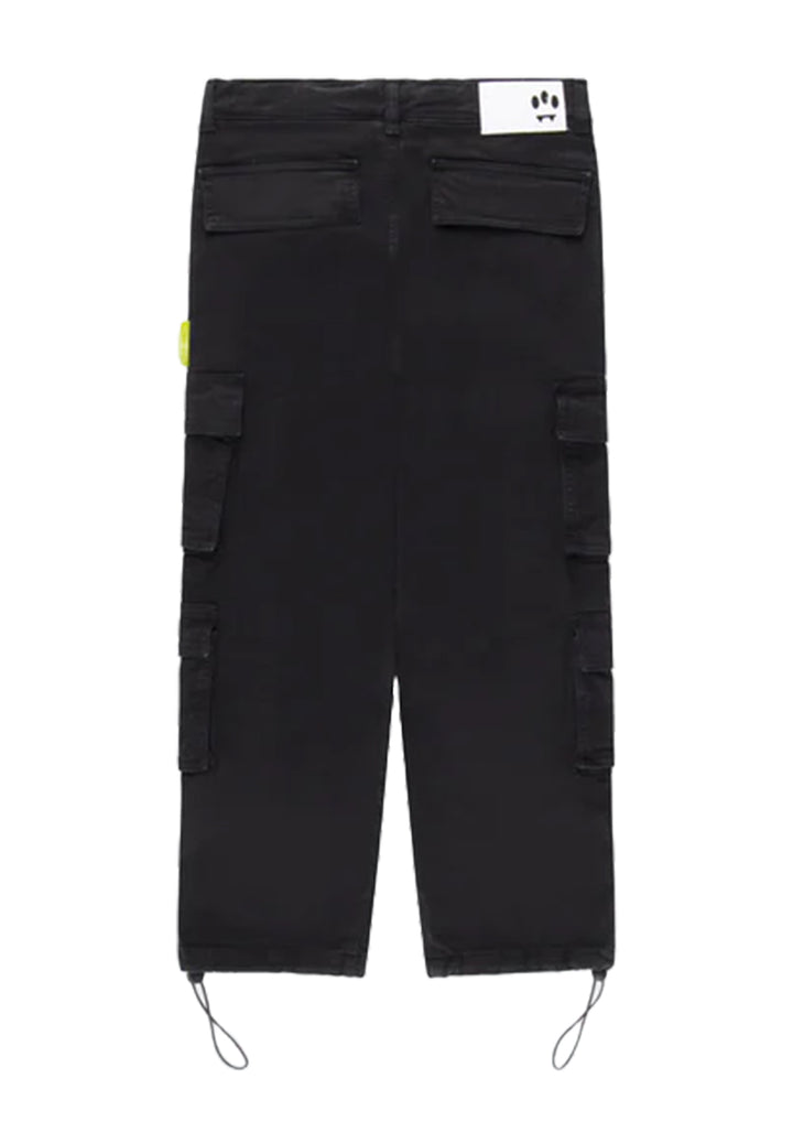 Pantalone cargo nero per bambino