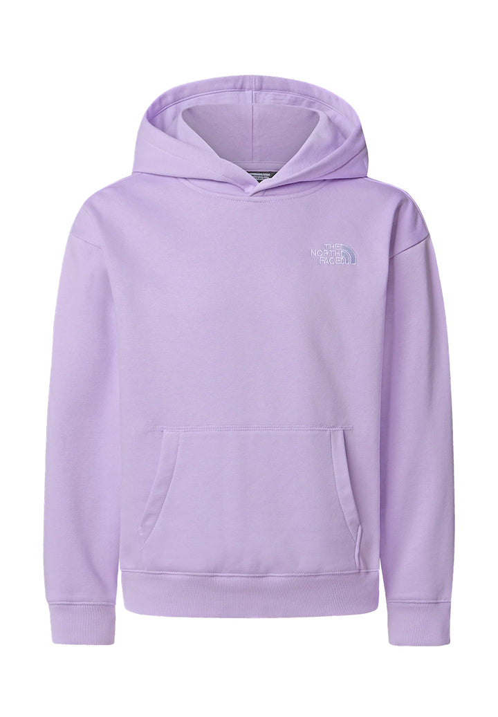 Completo felpa lilla per bambina