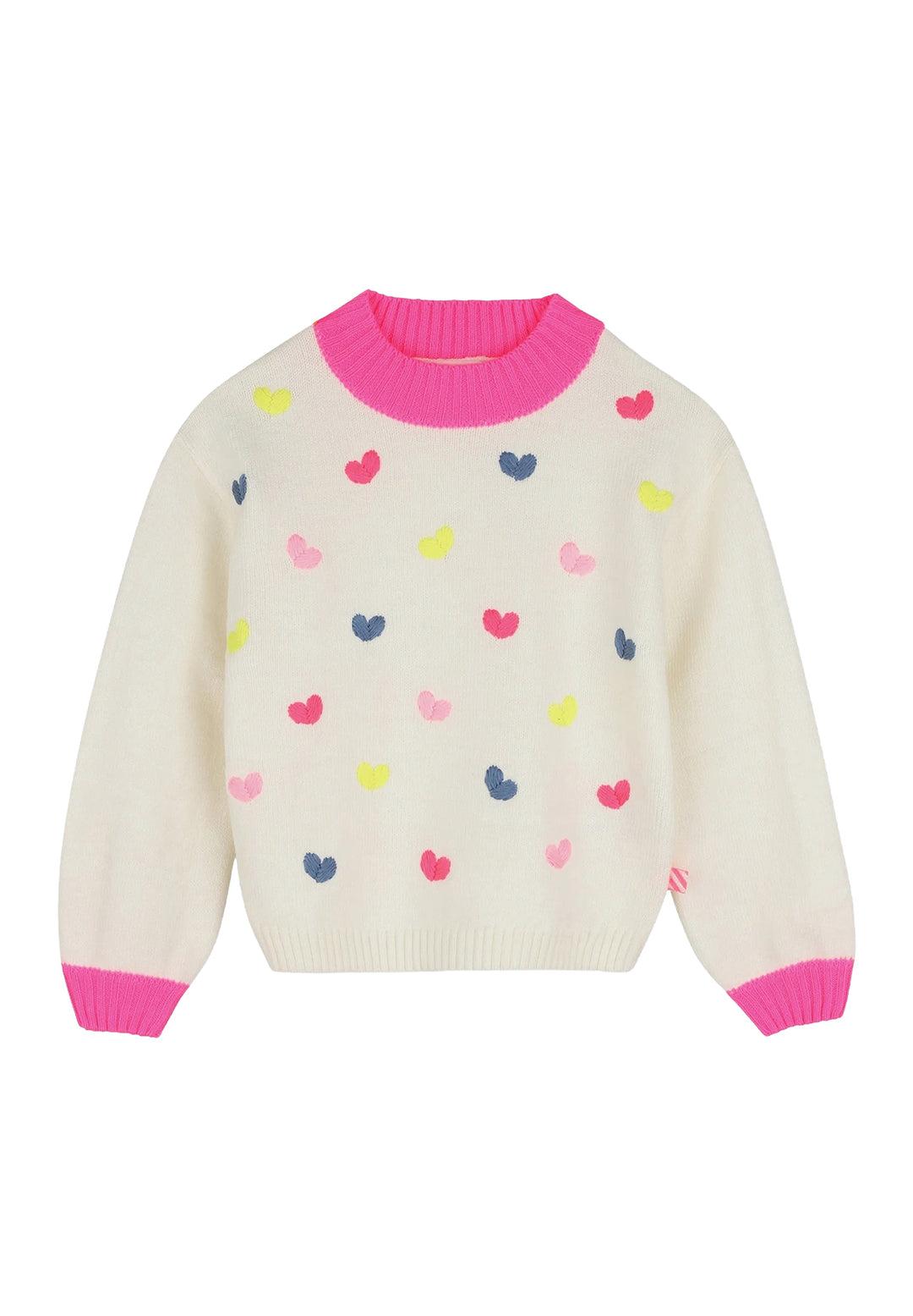 Maglione panna per bambina