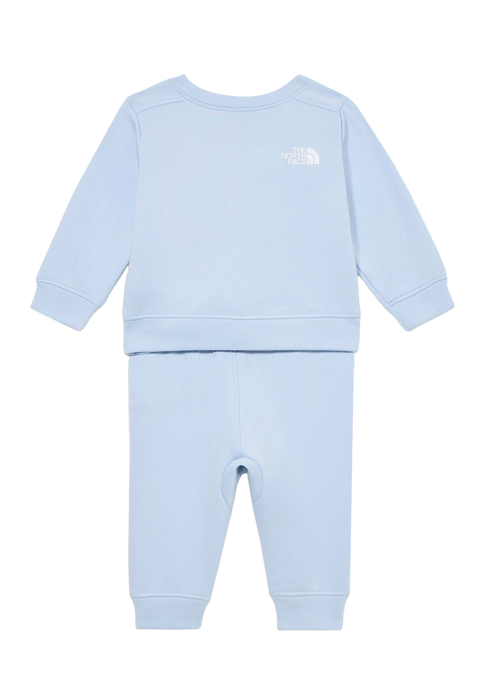 Completo felpa celeste per neonato